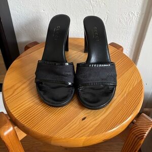 Vintage Gucci mules
